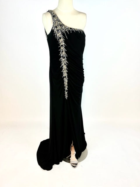Black Lexi Collection Evening Gown 1001