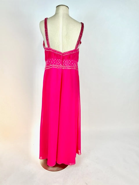 Fuchsia Evening Gown 1002