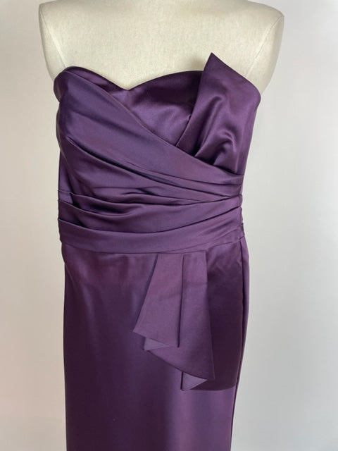 Eggplant Evening Gown 1034