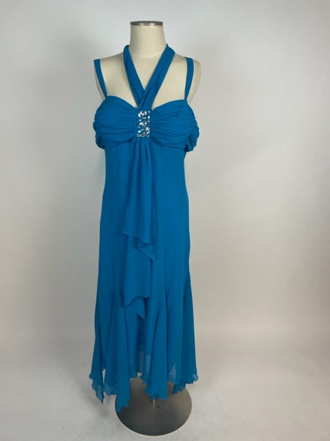 Blue Evening Gown 1073