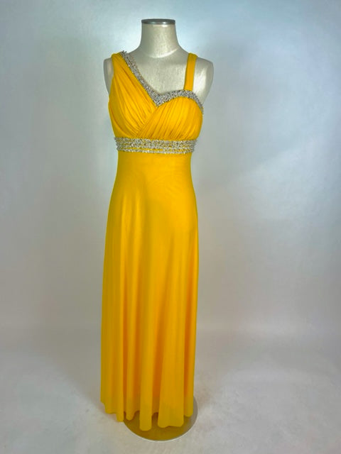 Yellow Evening Gown 1077