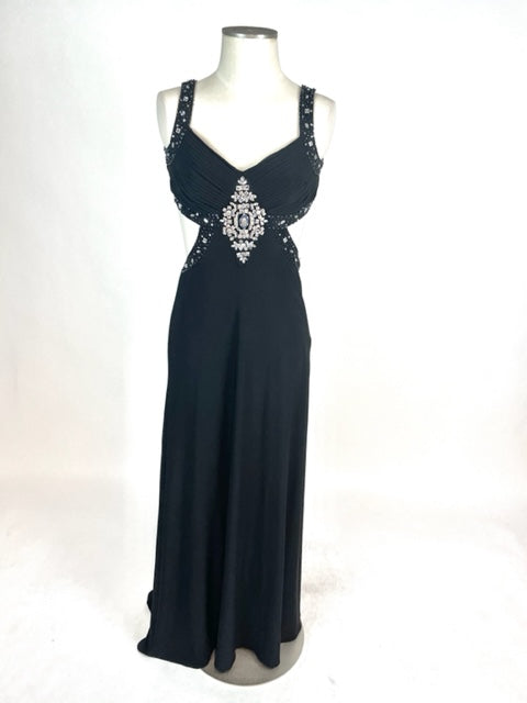 Black Morgan & Co Evening Gown 1079