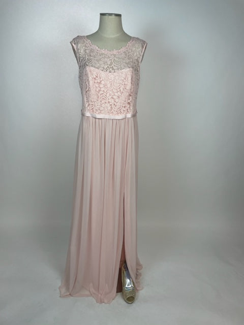 Blush Davids Bridal Evening Gown 1095