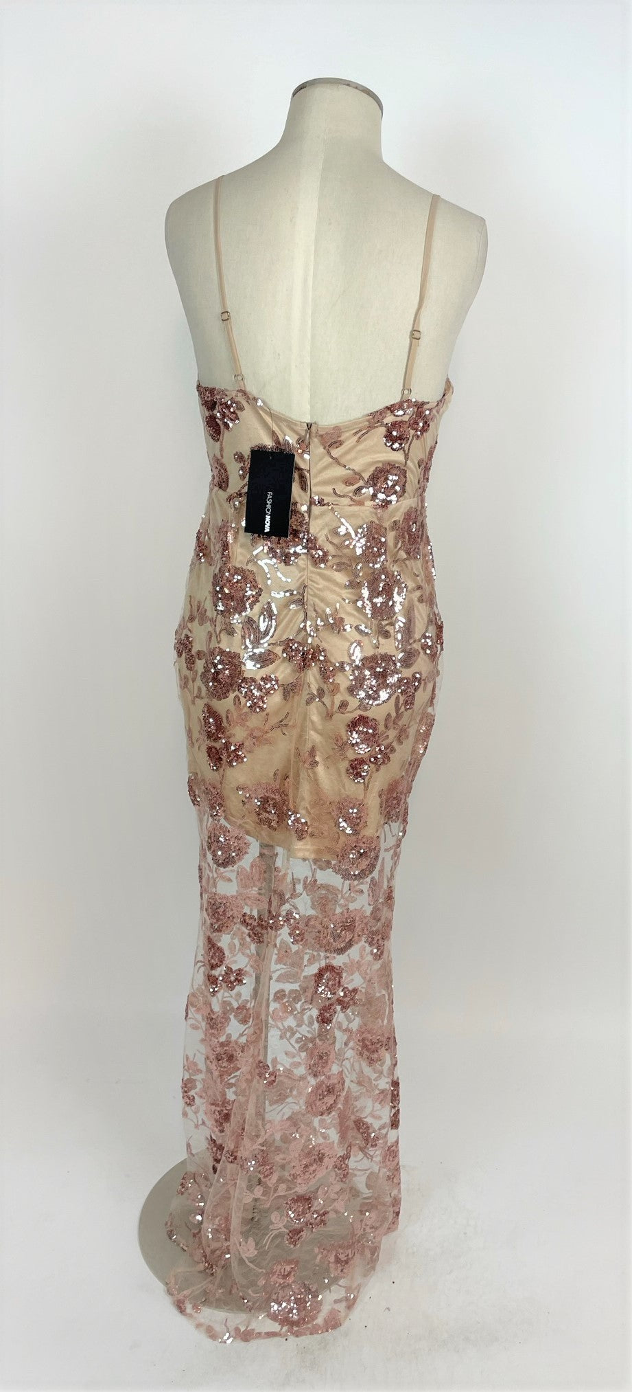 New Rose Gold Evening Gown 1149