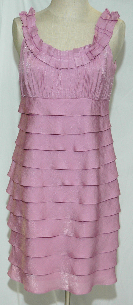 Lavender "London Times" Layered Dress 104